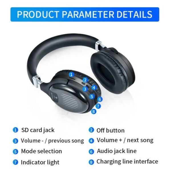 True Wireless Headphones TM061 BT5.0 Earphone Gaming Headset - Image 5