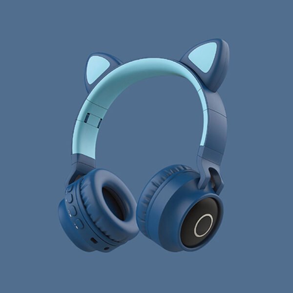 LED Light Cat Ear Headphones Wireless Bluetooth 5.0 Headset Portable Foldable Kids Headphone With Microphone Best Gift - Image 5